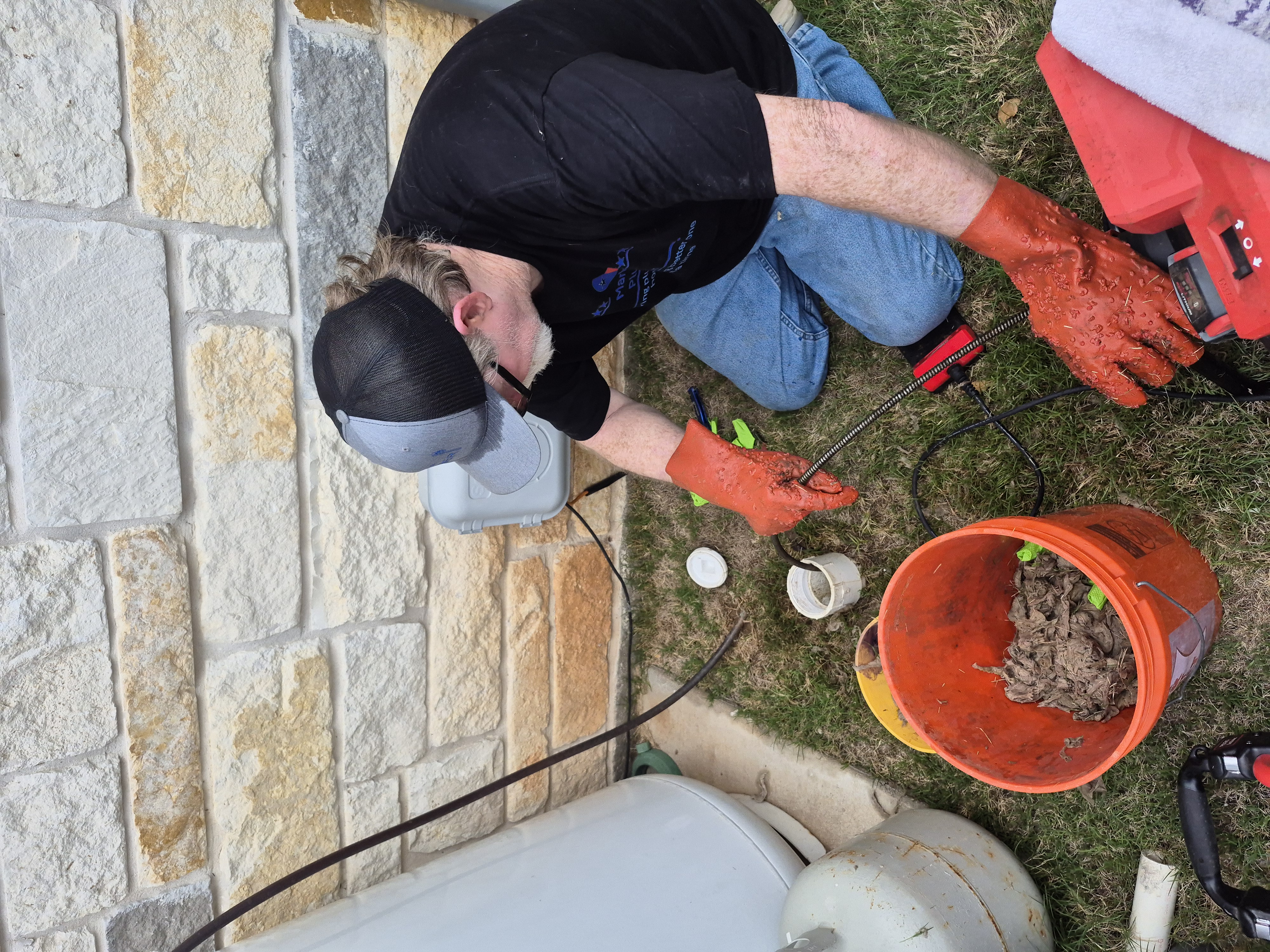 Drain cleaning service